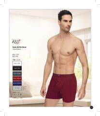 Tutku Elit 1101 Havlu Bel Erkek Penye Düz Boxer