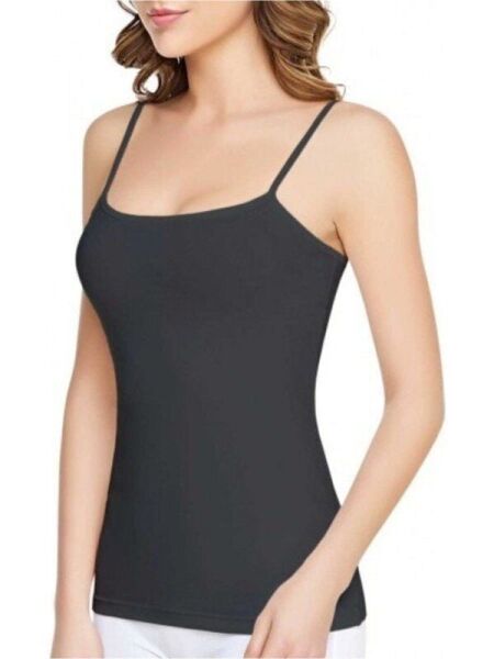 Tutku Ribana Bayan İp Askılı Atlet XL-5 - Ten