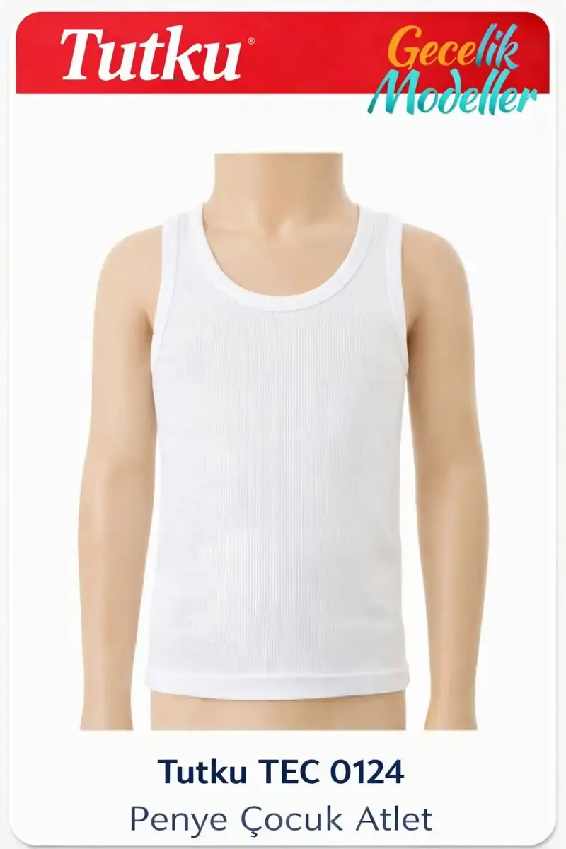 Tutku Erkek Çocuk Penye Atlet