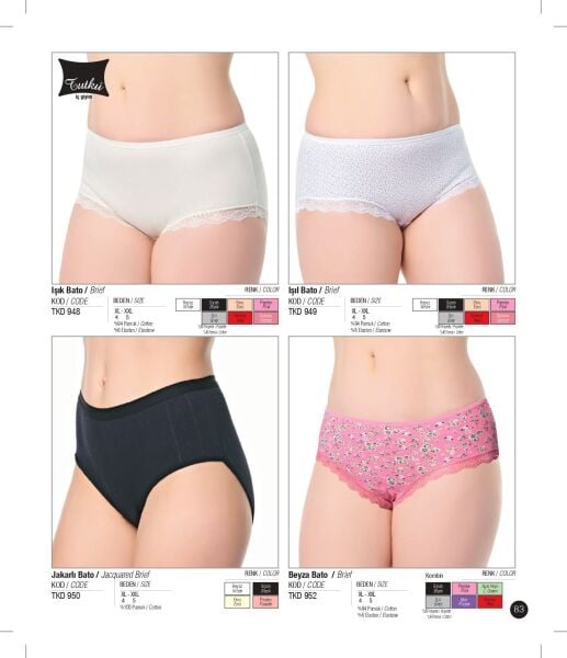 Tutku Işık Bato Külot L-4