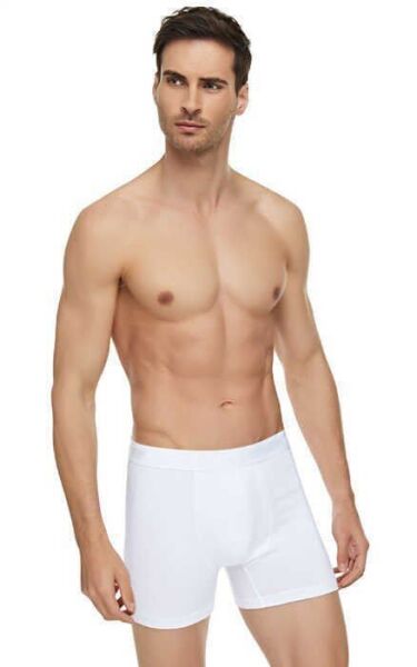 Tutku Elit 1251 Modal Elastan Erkek Boxer Siyah - S-2