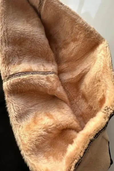 Larosa 9800 İçi Peluşlu Ten Görünümlü İnce Yapı Termal Külotlu Çorap L-XL