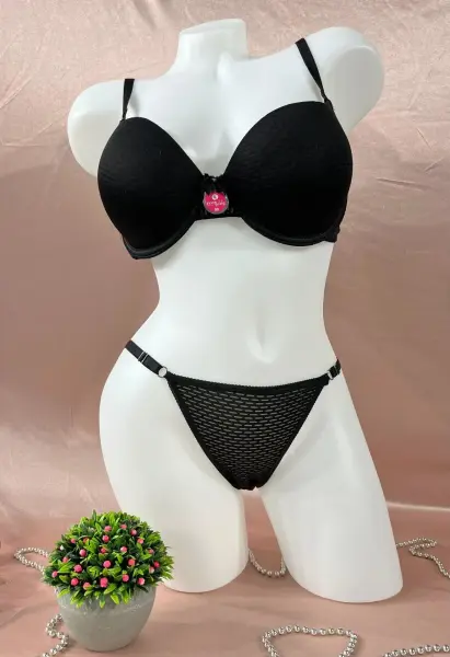 ECEM YILDIZ 1550 Double Push-Up Sütyen Takım Bakır - 85