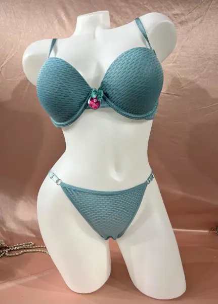 ECEM YILDIZ 1550 Double Push-Up Sütyen Takım Bakır - 90