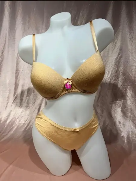 ECEM YILDIZ 9600 Nefes Dolgulu Sütyen Takım Ekru - 85