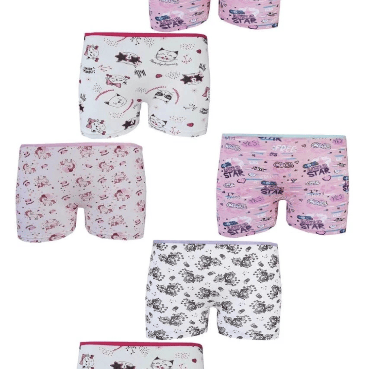 Empirme Kız Çocuk Boxer Şort Tutku 0849