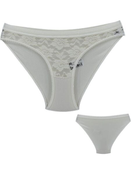 Tutku 0725 Safir Dantelli Elastan Bayan Bikini Külot
