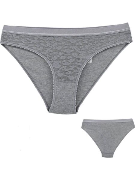 Tutku 0725 Safir Dantelli Elastan Bayan Bikini Külot 5 Numara - Pirates